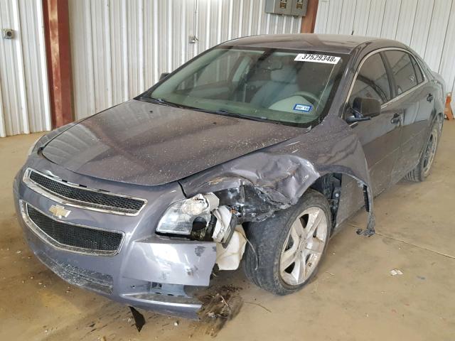 1G1ZG57B49F232997 - 2009 CHEVROLET MALIBU LS GRAY photo 2