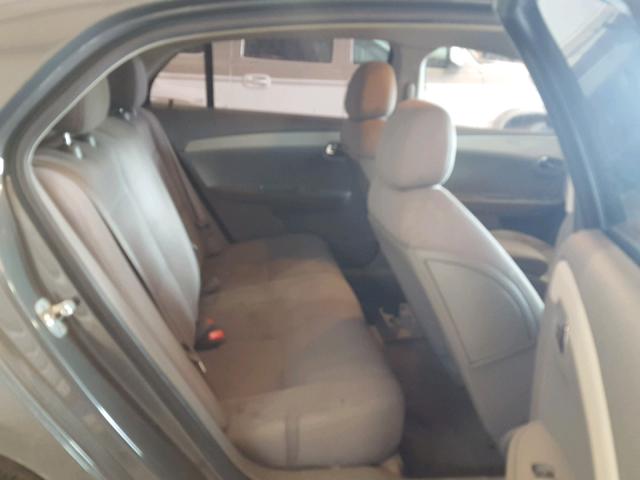 1G1ZG57B49F232997 - 2009 CHEVROLET MALIBU LS GRAY photo 6