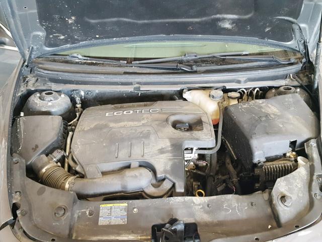 1G1ZG57B49F232997 - 2009 CHEVROLET MALIBU LS GRAY photo 7