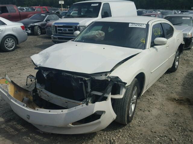 2B3CA3CV6AH127837 - 2010 DODGE CHARGER SX WHITE photo 2