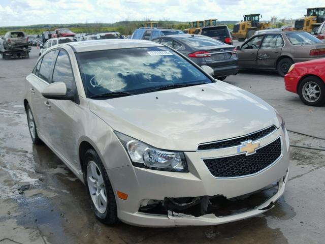 1G1PF5SC1C7321776 - 2012 CHEVROLET CRUZE LT TAN photo 1