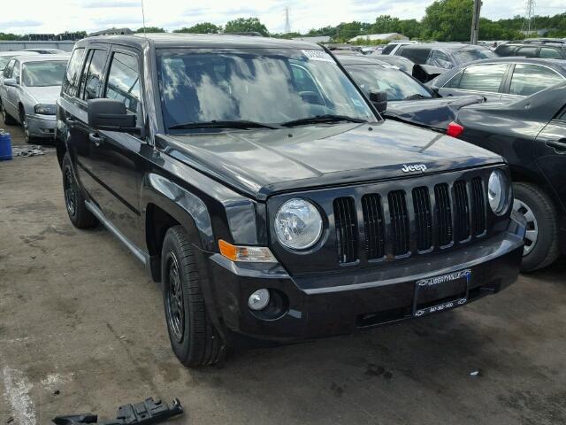 1J4NF1GBXAD675263 - 2010 JEEP PATRIOT SP BLACK photo 1