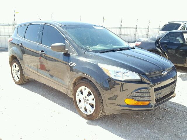 1FMCU0F72FUB30526 - 2015 FORD ESCAPE S BLACK photo 1