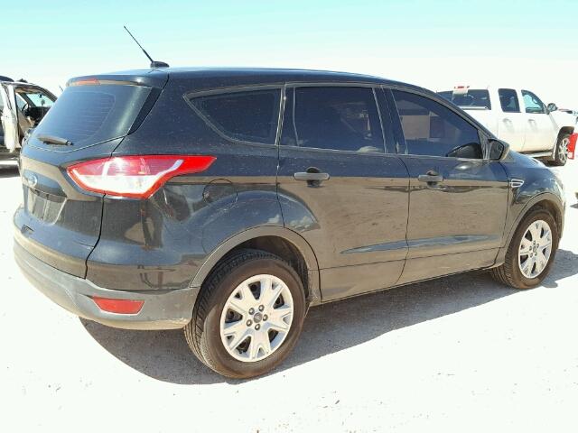 1FMCU0F72FUB30526 - 2015 FORD ESCAPE S BLACK photo 4