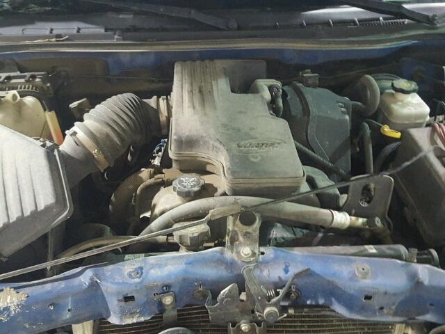 1GCCS139878105484 - 2007 CHEVROLET COLORADO BLUE photo 7