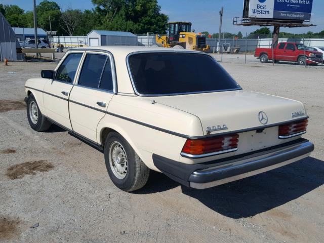 12313012057357 - 1977 MERCEDES-BENZ 300 CREAM photo 3