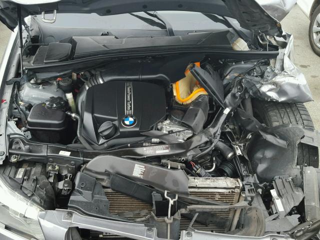 WBAPM5C50BE577752 - 2011 BMW 335 I SILVER photo 7