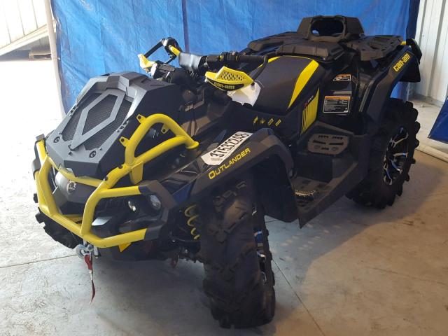 3JBLWAX42JJ000076 - 2018 CAN-AM OUTLANDER BLACK photo 2