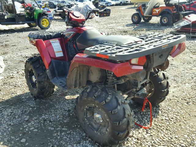 4XAMN76A08A240481 - 2008 POLARIS SPORTSMAN RED photo 3