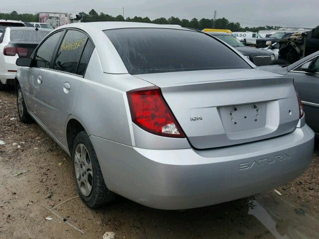 1G8AJ52F63Z167795 - 2003 SATURN ION LEVEL 银色 照片 3