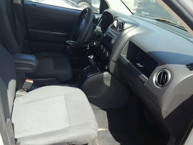 1J4NT4FB8AD574248 - 2010 JEEP COMPASS SP SILVER photo 5