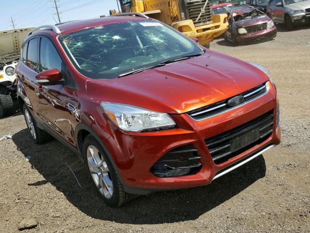 1FMCU0JX3EUE21106 - 2014 FORD ESCAPE TIT RED photo 1
