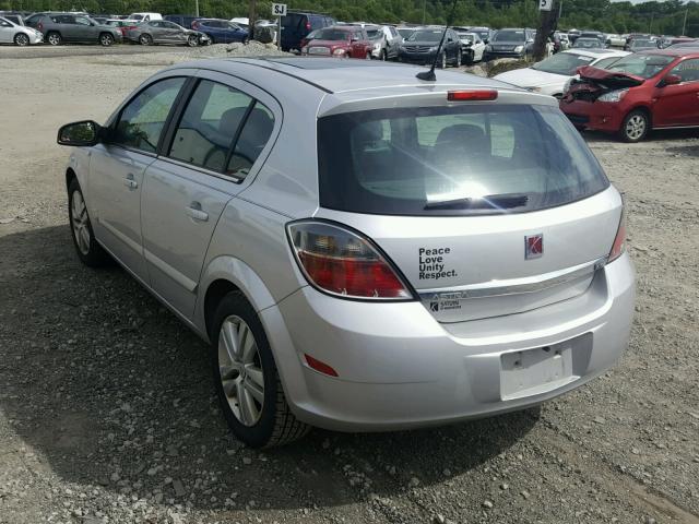 W08AT671085130588 - 2008 SATURN ASTRA XR SILVER photo 3