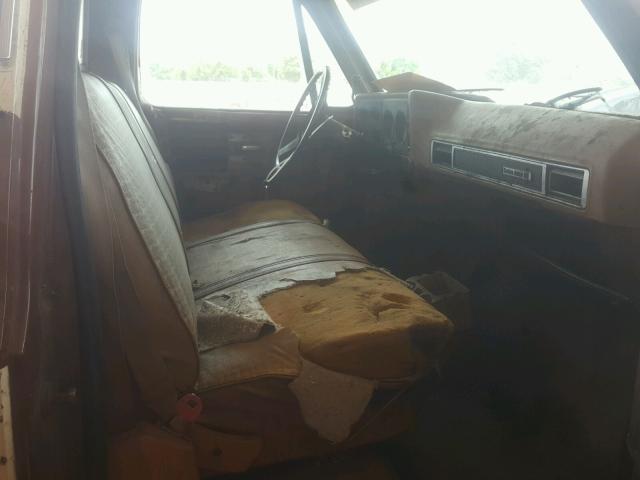 CCD14AF364332 - 1980 CHEVROLET TRUCK BROWN photo 5