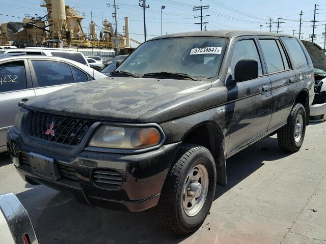 JA4LS21H0YP812743 - 2000 MITSUBISHI MONTERO SP BLACK photo 2