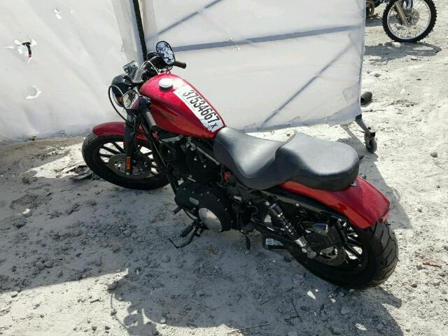 1HD4LE217CC442979 - 2012 HARLEY-DAVIDSON XL883 IRON RED photo 3