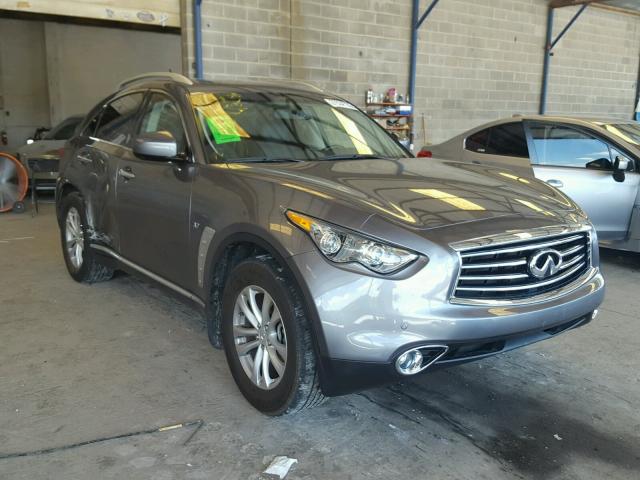 JN8CS1MW2GM400578 - 2016 INFINITI QX70 GRAY photo 1