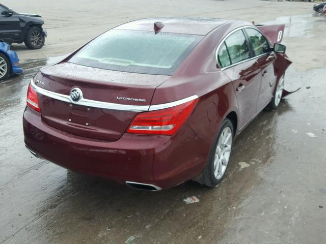 1G4GD5G32FF226591 - 2015 BUICK LACROSSE P MAROON photo 4