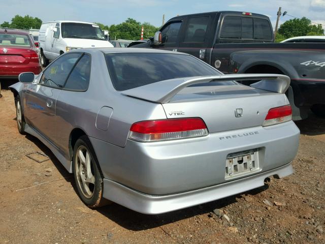 JHMBB62461C010083 - 2001 HONDA PRELUDE SILVER photo 3