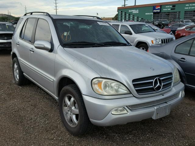 4JGAB75E53A374240 - 2003 MERCEDES-BENZ ML 500 SILVER photo 1