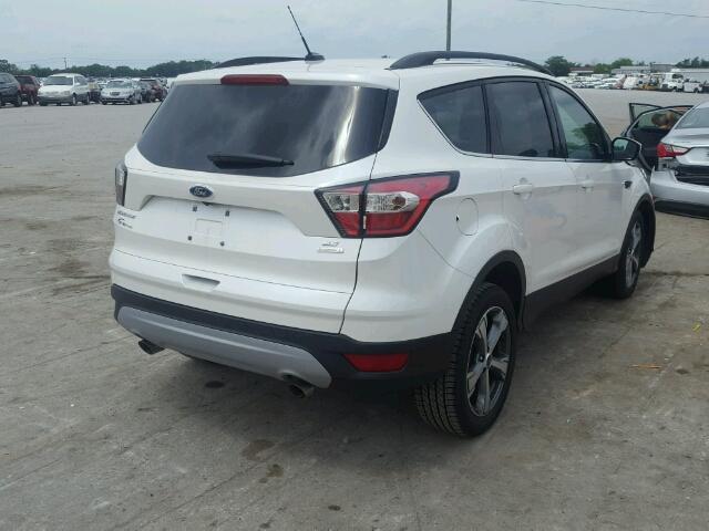 1FMCU0G9XHUC43322 - 2017 FORD ESCAPE WHITE photo 4