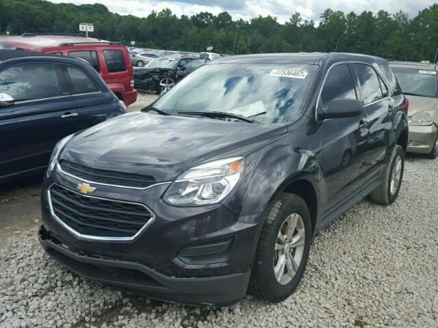 2GNALBEK3G6318530 - 2016 CHEVROLET EQUINOX LS CHARCOAL photo 10