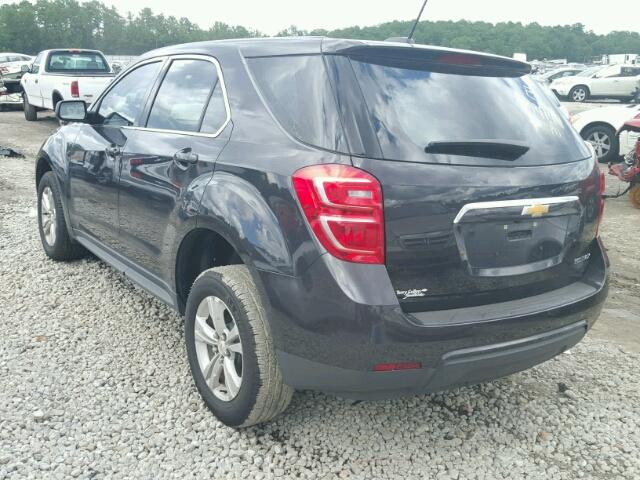 2GNALBEK3G6318530 - 2016 CHEVROLET EQUINOX LS CHARCOAL photo 3