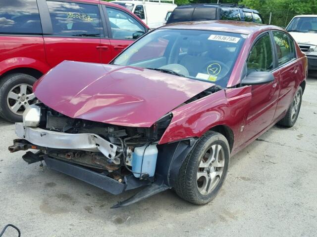 1G8AL52F65Z142019 - 2005 SATURN ION LEVEL MAROON photo 2