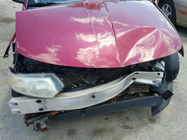 1G8AL52F65Z142019 - 2005 SATURN ION LEVEL MAROON photo 7