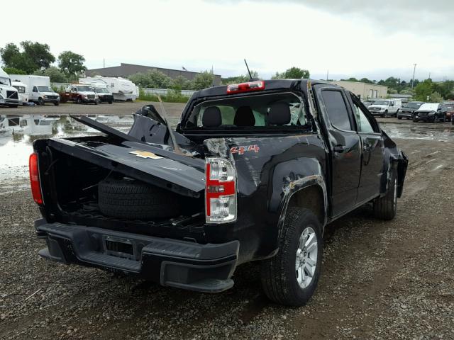 1GCGTCEN6J1129934 - 2018 CHEVROLET COLORADO L BLACK photo 4