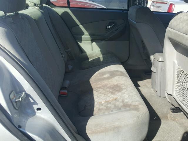 1G1ZT54865F325566 - 2005 CHEVROLET MALIBU LS ვერცხლისფერი ფოტო 6