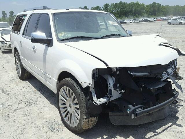 5LMJJ3HT4HEL12282 - 2017 LINCOLN NAVIGATOR WHITE photo 1