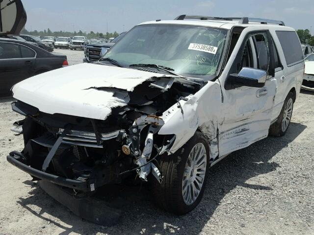 5LMJJ3HT4HEL12282 - 2017 LINCOLN NAVIGATOR WHITE photo 2