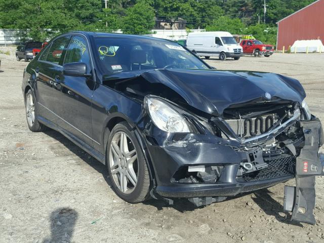 WDDHF8HB3BA271000 - 2011 MERCEDES-BENZ E 350 4MAT BLACK photo 1