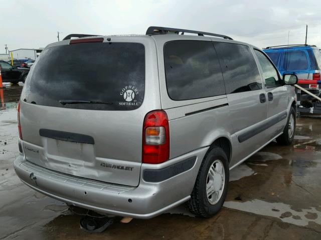 1GNDX13E44D206664 - 2004 CHEVROLET VENTURE LU SILVER photo 4