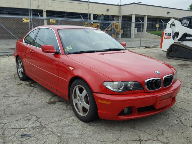 WBABD33454PL05162 - 2004 BMW 325 CI RED photo 1