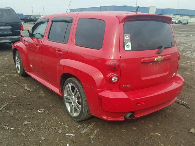 3GNBADDM2AS572814 - 2010 CHEVROLET HHR SS RED photo 3