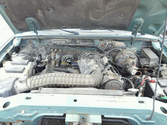 4F4ZR17X5YTM07545 - 2000 MAZDA B4000 TROY GREEN photo 7