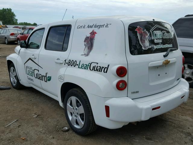 3GNBAADB2AS532679 - 2010 CHEVROLET HHR LS WHITE photo 3