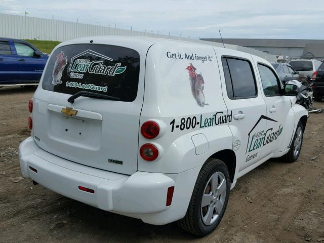 3GNBAADB2AS532679 - 2010 CHEVROLET HHR LS WHITE photo 4