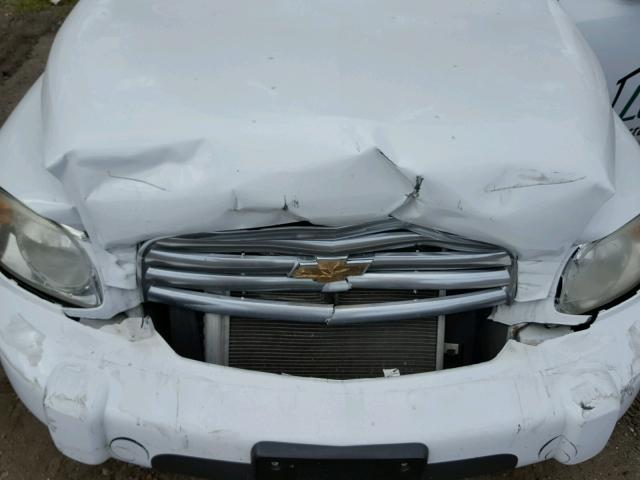 3GNBAADB2AS532679 - 2010 CHEVROLET HHR LS WHITE photo 7