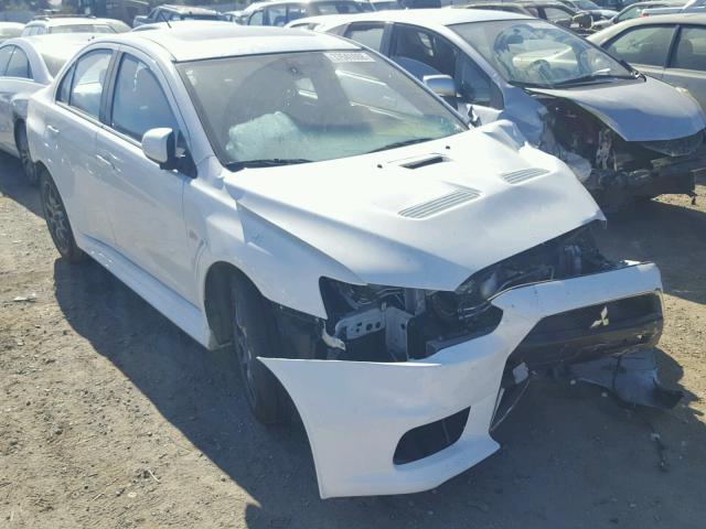 JA32W5FV7DU019035 - 2013 MITSUBISHI LANCER EVO WHITE photo 1