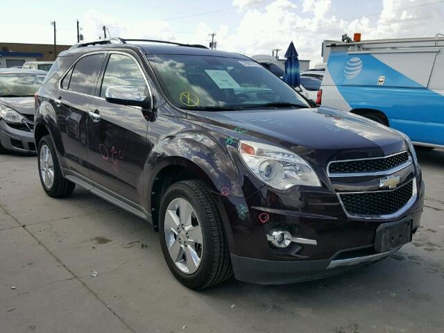 2CNALFEC4B6465128 - 2011 CHEVROLET EQUINOX LT MAROON photo 1