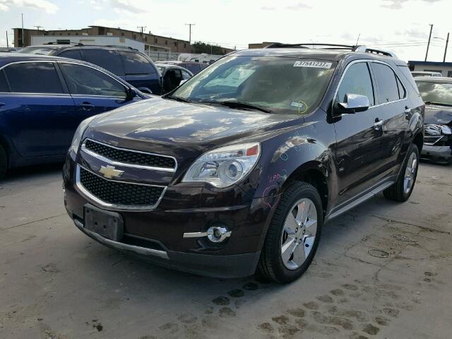 2CNALFEC4B6465128 - 2011 CHEVROLET EQUINOX LT MAROON photo 2