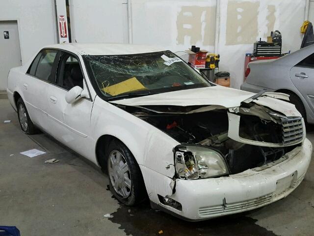 1G6KD54Y45U120235 - 2005 CADILLAC DEVILLE WHITE photo 1