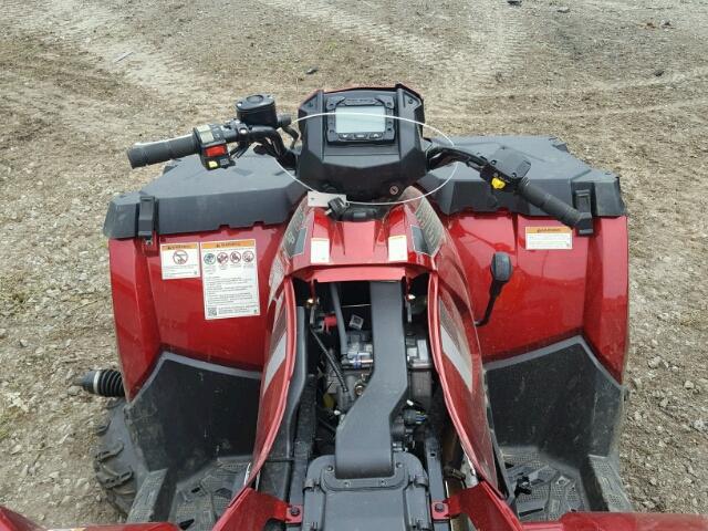 4XASHE576HA088697 - 2017 POLARIS SPORTSMAN 栗色 照片 5