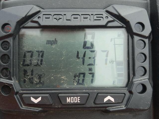4XASHE576HA088697 - 2017 POLARIS SPORTSMAN 栗色 照片 8