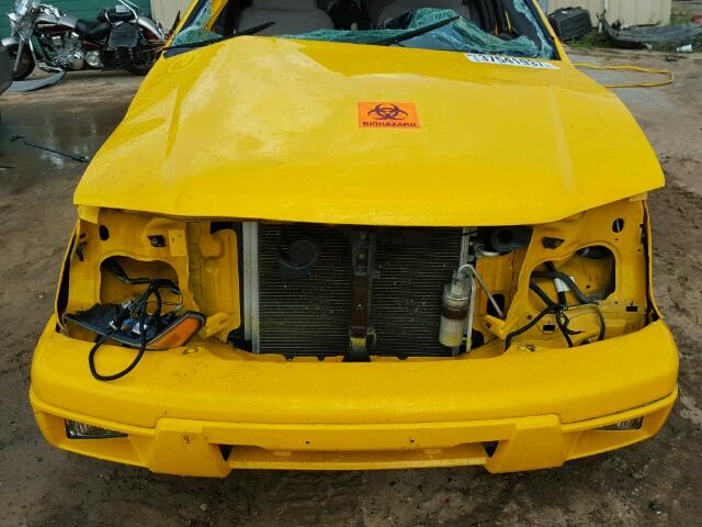 1GCCS136958248477 - 2005 CHEVROLET COLORADO YELLOW photo 7