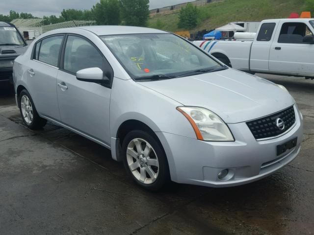 3N1AB61E58L707009 - 2008 NISSAN SENTRA 2.0 SILVER photo 1