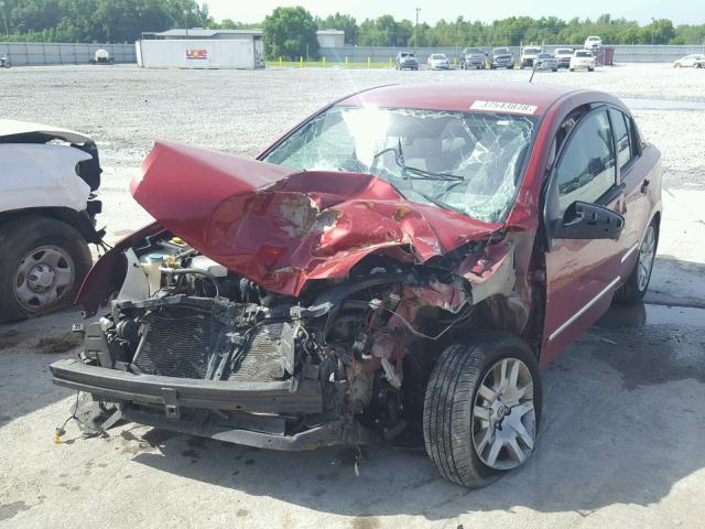 3N1AB6AP6BL704595 - 2011 NISSAN SENTRA 2.0 RED photo 2